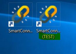 Ярлики SmartConnect на робочому столі після встановлення